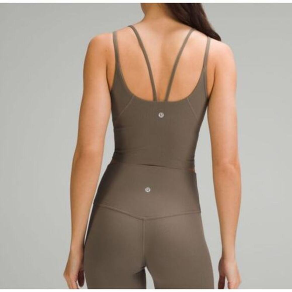 Lululemon Green Align Strappy Ribbed Tank